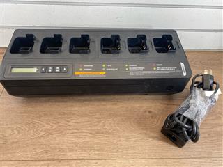 MOTOROLA IMPRES 2 RADIO 6 BANK CHARGING STATION PMPN4283A